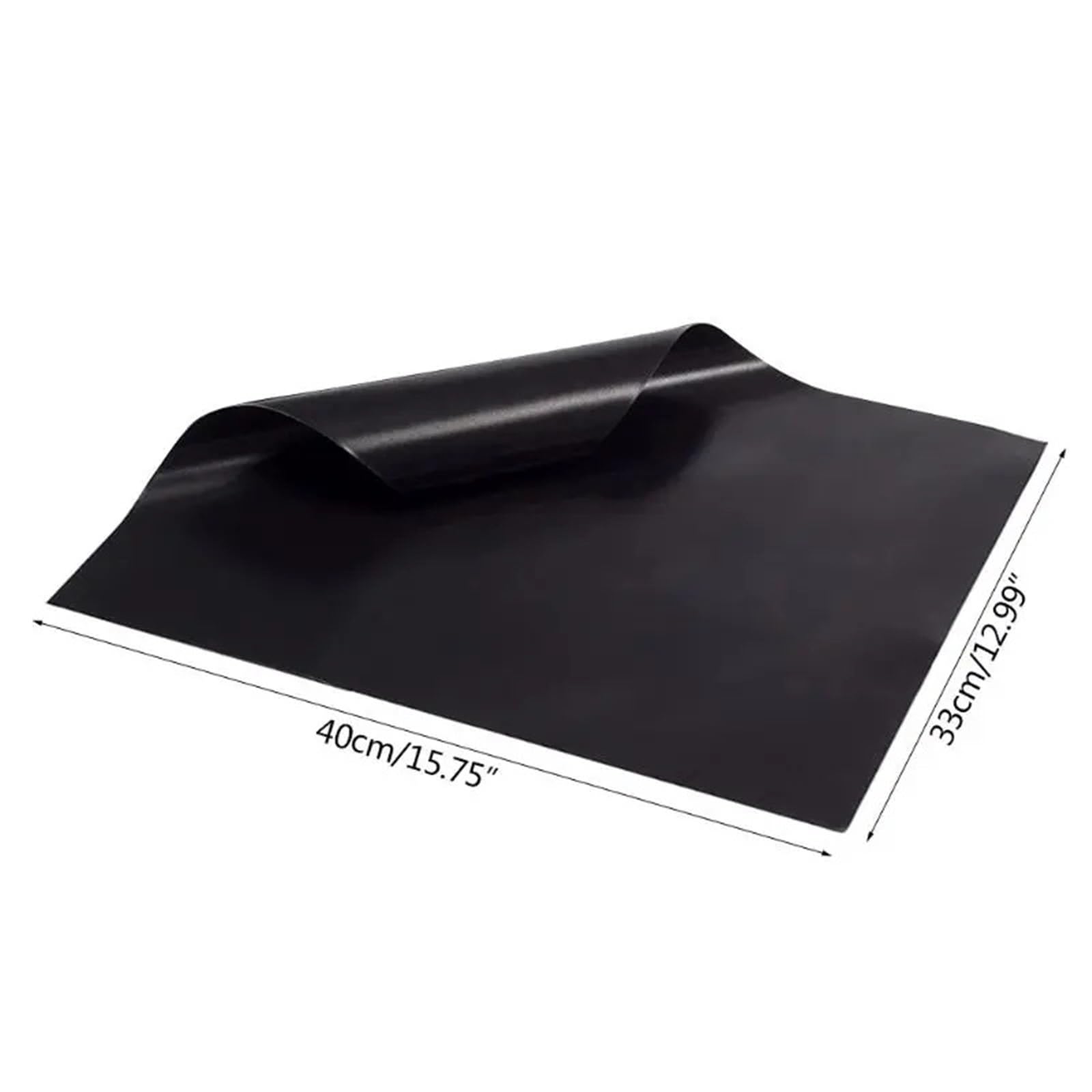 Ofenmatte 4 Stück 33 x 40 cm wiederverwendbare Antihaft-BBQ-Grillmatte 0,08 mm dicke Backeinlagen Kochpad Mikrowellenherd-Matte