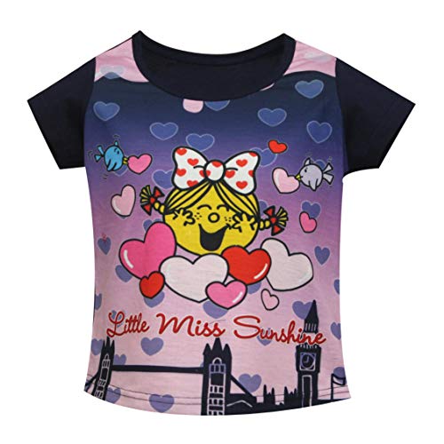 Image of Regular FIT Girls' Tops (ESOJG19MM16TOP Navy 01-02YRS 18 Months-24 Months)