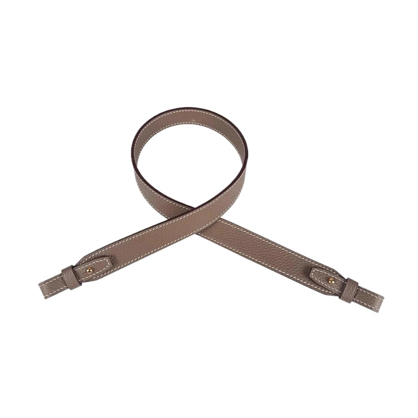 Genérico Cuero de vaca Togo de 2,5 cm de ancho, grande, compatible con la modificación del bolso Birkin, correa de hombro de cuero, bandolera única