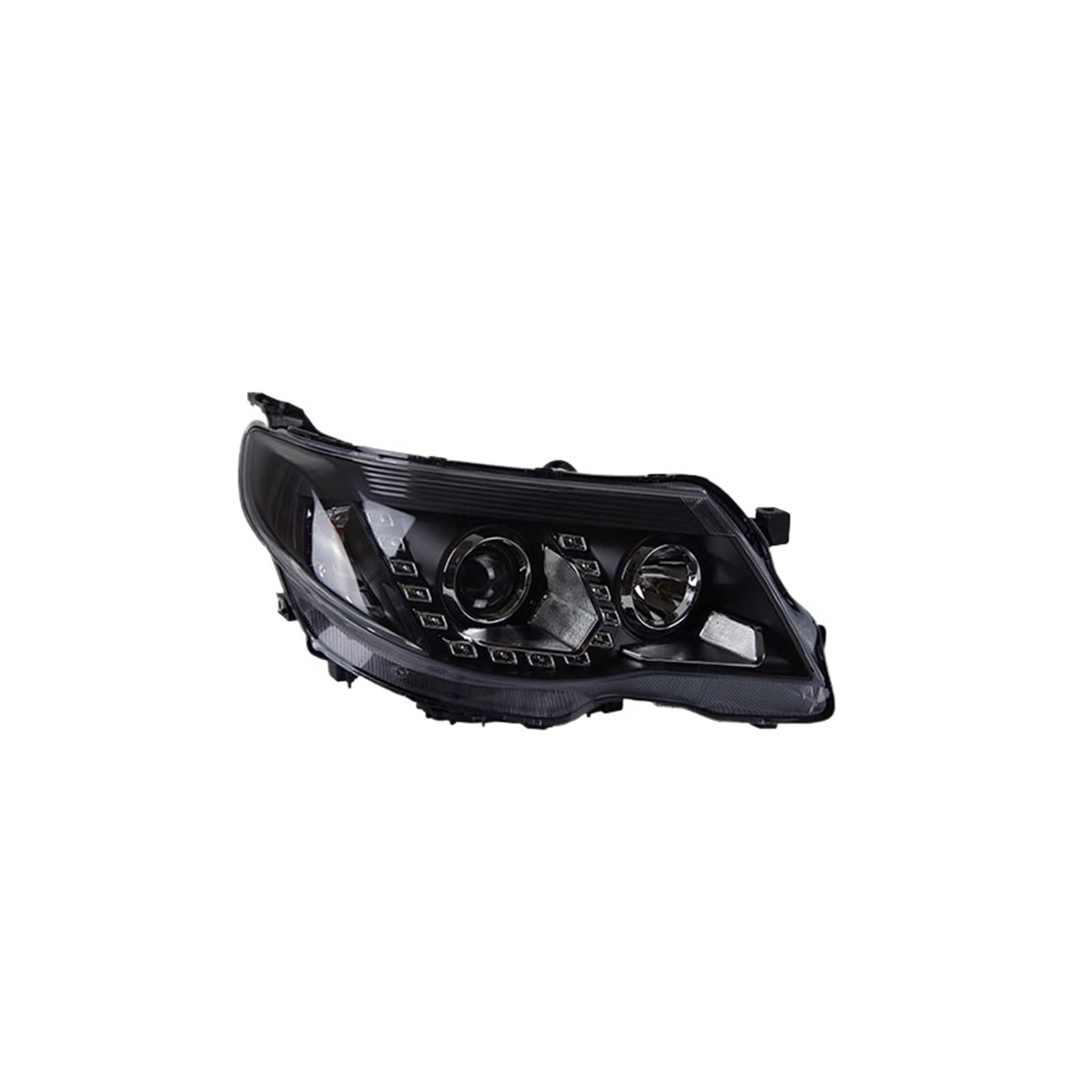 Fari Anteriori per Subaru Forester 2008-2012, proiettore di luci diurne (DRL) con Lente (Lampadina Non Inclusa).
