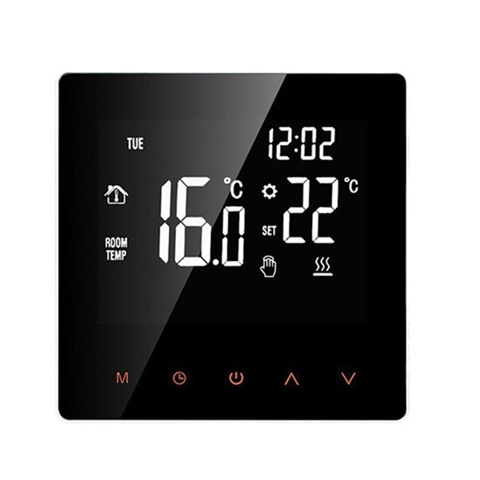 WiFi Inteligentny Termostat Regulator Temperatury Do Elektrycznego Ogrzewania Podłogowego Kocioł Wodny/Gazowy Precyzja łatwość Konfiguracji(WiFi WaterGas Boiler)