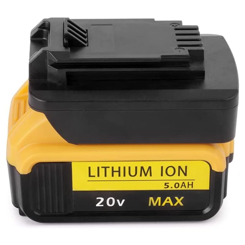 Battery Adapter Converter for DeWalt 18/20V Divert to Black & Decker 20V LBXR20 LB20 LBX20,Tools Battery Converter Use - (Color Name: Black)