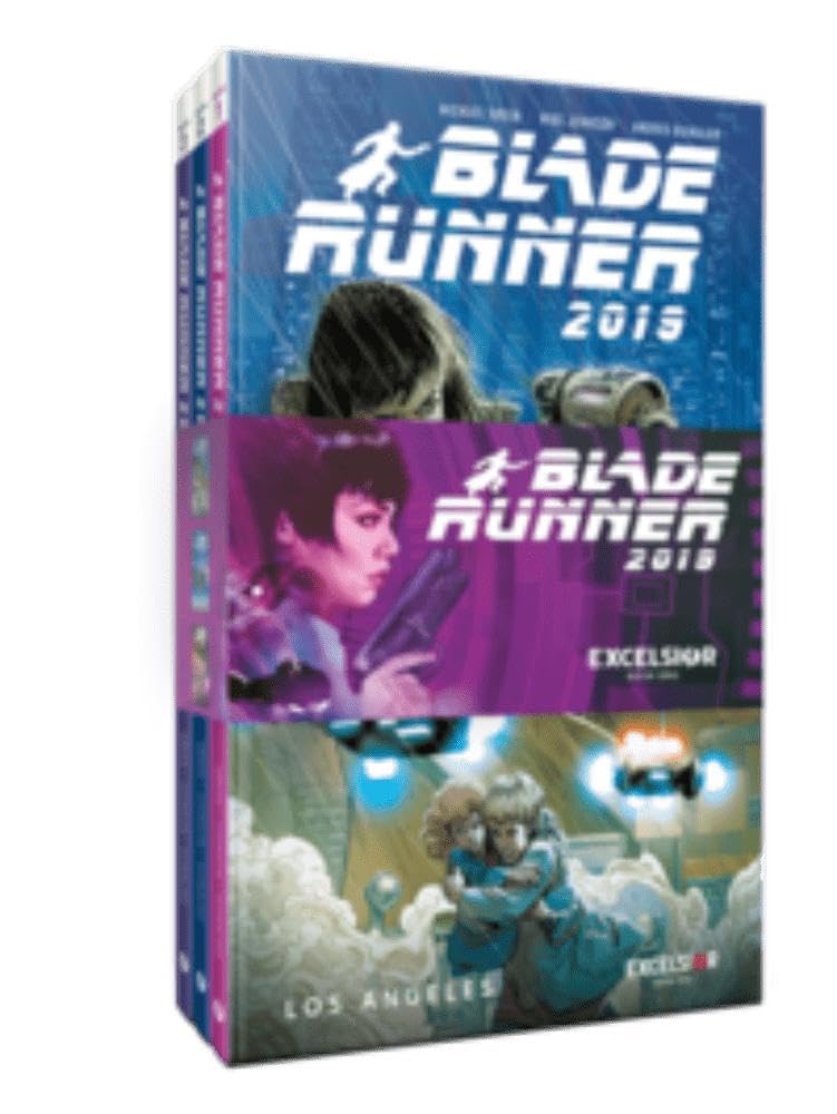 Super Kit Blade Runner 2019: Coleção completa em capa dura com as