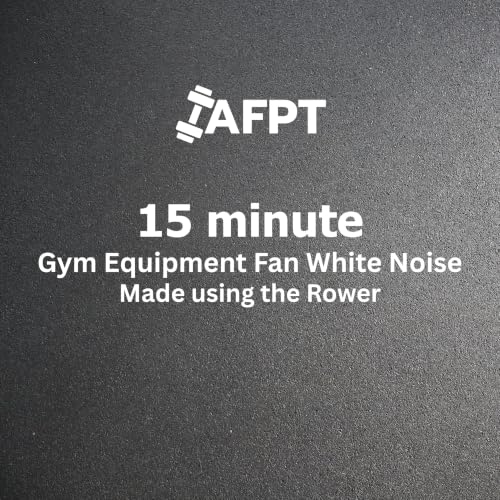 15 Minute Gym Fan White Noise Rower