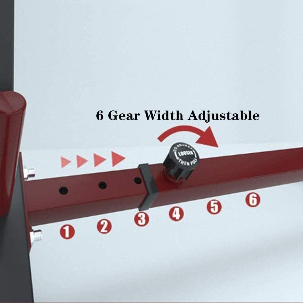 Large Fitness Bench Press Equipment Home & Gym Bodybuilding Adjustable Squat Rack, Free-Weight Racks Professional Dumbbell Stand Multi-Function Weight