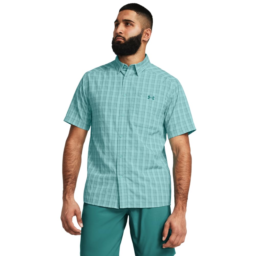 Under Armour Men's Drift Tide 2.0 Plaid Short-Sleeve T-Shirt