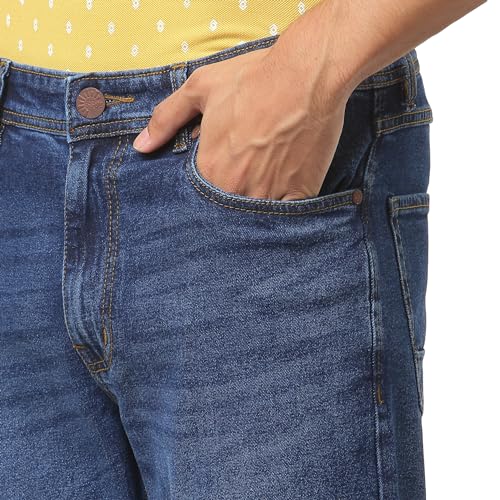 Image of i'sol Men's Premium Baggy Jeans | Loose FIT Jeans | Light Stretch | Baggy Jeans for Men | Casual Denim