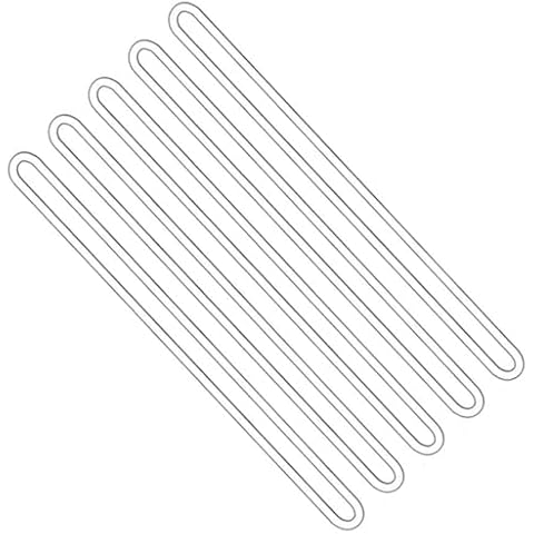 100-Pack 6'' Clear Plastic Luggage Identification Tags Loops Business Card or Photo Insert Bag Tags Loops Cover