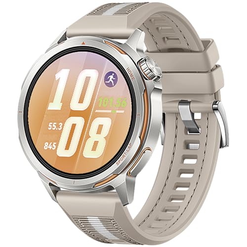 Image of XMUXI 22mm Quick Release Strap Compatible with Huawei Watch GT 7 GT6 5 4 3 46mm Nylon with Silicone Straps for GT6 Pro GT5 Pro 46mm,Vivoactive 4,Bip 6,Venu 4 45mm Replacement Band