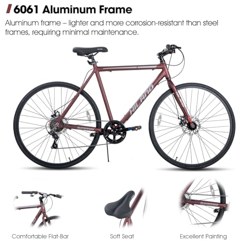 HILAND 700C Hybrid Commuter Bike