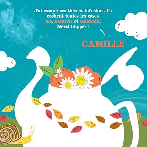 CLIPPER - Infusion Camomille Pêche - Bio - 20 sachets – vue 4