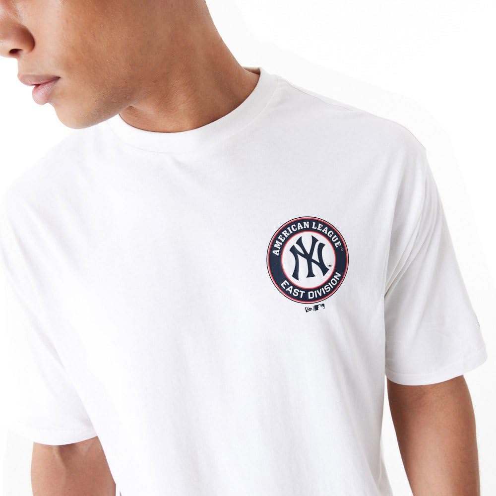 New Era MLB Player Grphc Os tee Neyyan 60435538 Blusas Hombre (Pack de 1)