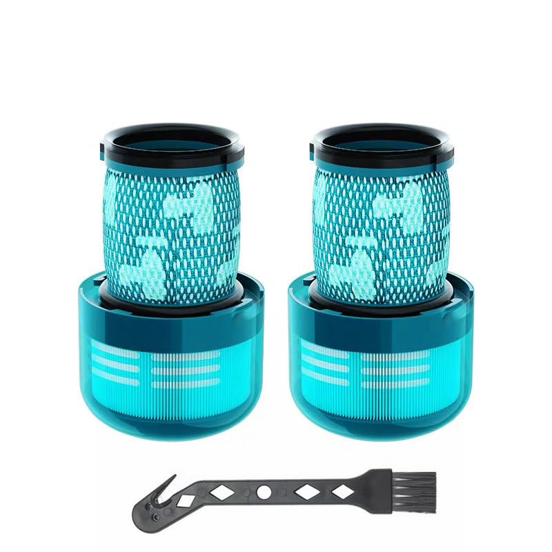 ダイソン V12 Detect Slim Fluffy 掃除機 用フィルター 互換フィルター SV46 コードレス掃除機 フィルター 交換品 2個HEPAフィルター