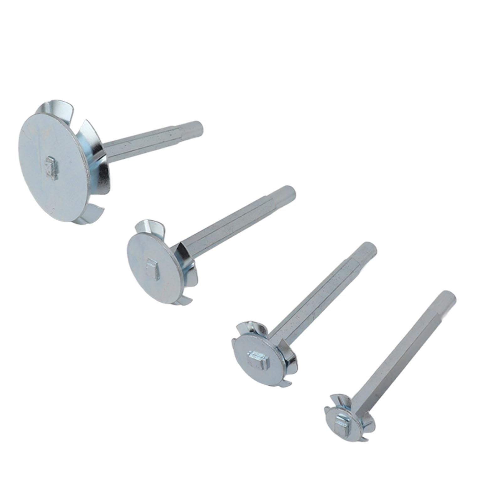 Juego de 4 escariadores de tuberías de PVC, accesorios de PVC para fontanería, acero de alta velocidad, herramienta de expansión de tuberías eficiente y duradera para conexión de