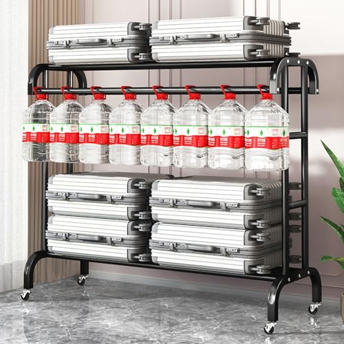 Tringle à vêtements robuste double poteau pour remédier au manque de place - 4