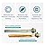 HydroFLOW Pearl Plus | Eco Friendly Alternative to Salt Water Softeners | Descaler for Large Homes & Commercial Appliances | Fits Pipes Up to 1.5" Outer Diameter
