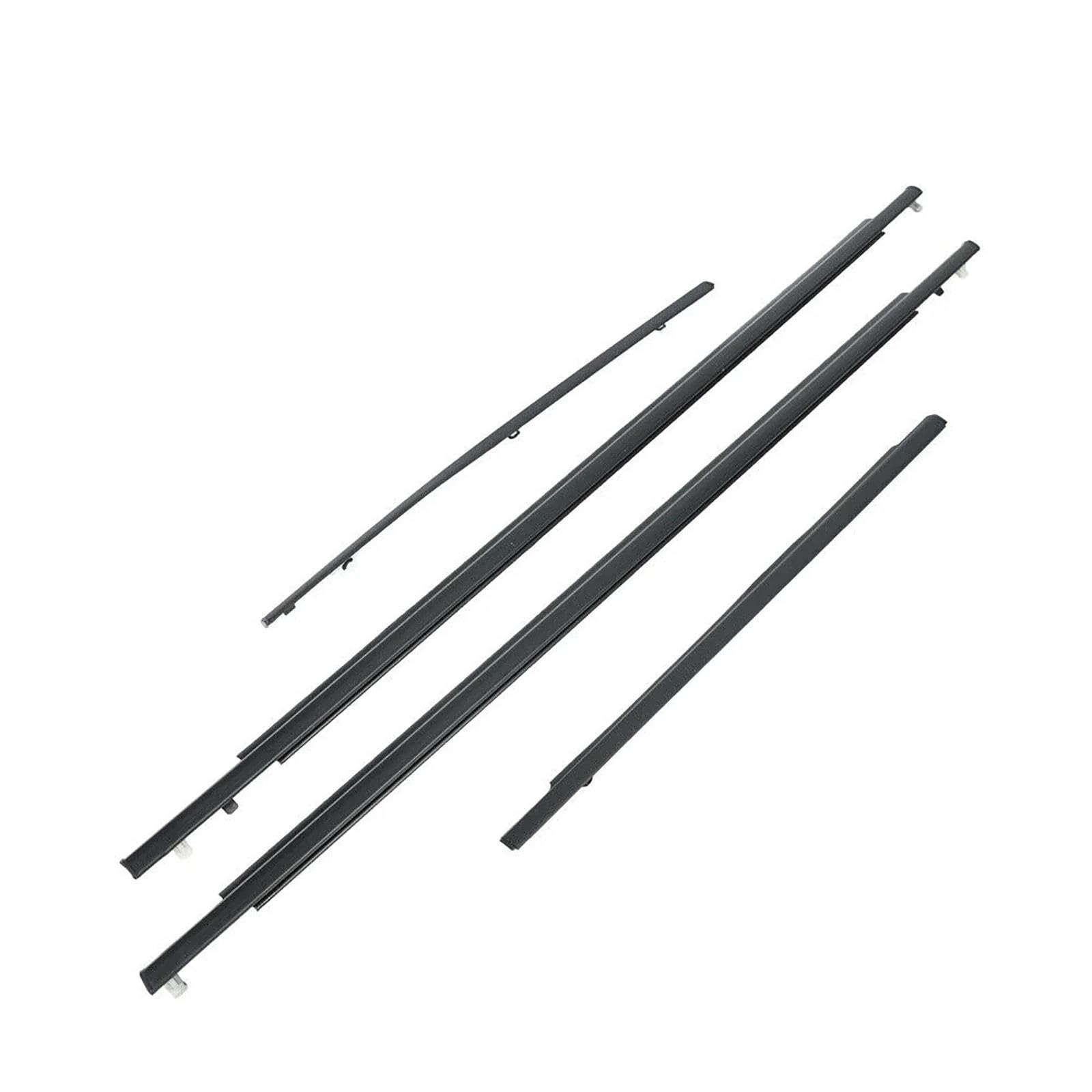 4 sztuki pasków uszczelniających do Toyota FJ Cruiser (2007-2014) – uszczelka okienna, wodoszczelna, ochrona krawędzi