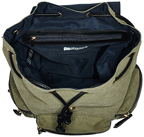 Sac à dos femme PIECES Pcsimone Backpack avec fermeture zippée