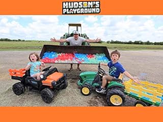 Filling Tractors With Tons of Water Balloons!