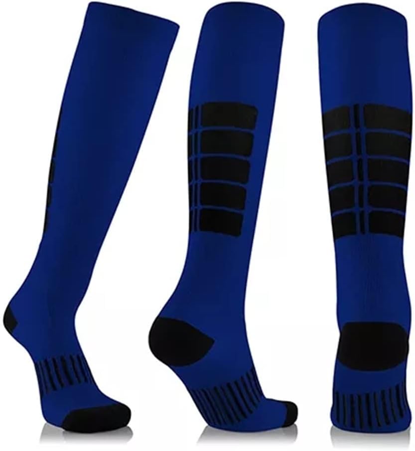 6 Colors Unisex Compression Socks Elastic Varicose Veins Leg Knee High Stockings 1 Pair