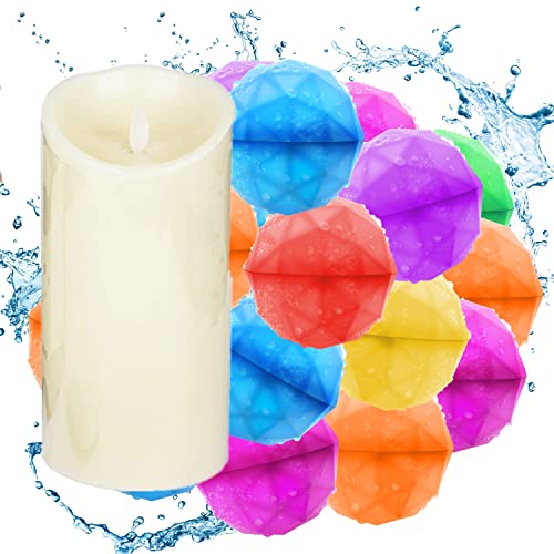 HueLiv, candele LED effetto fiamma vera, candele