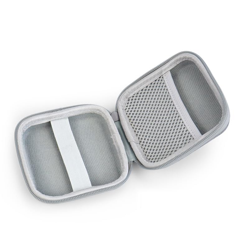 Electronics Organizer Bag, Travel Case for Tech Gadgets, Wireless Microphones, Digital Voice Recorders, MP3 Player, USB Cables, Chargers Small Item Carrying Case