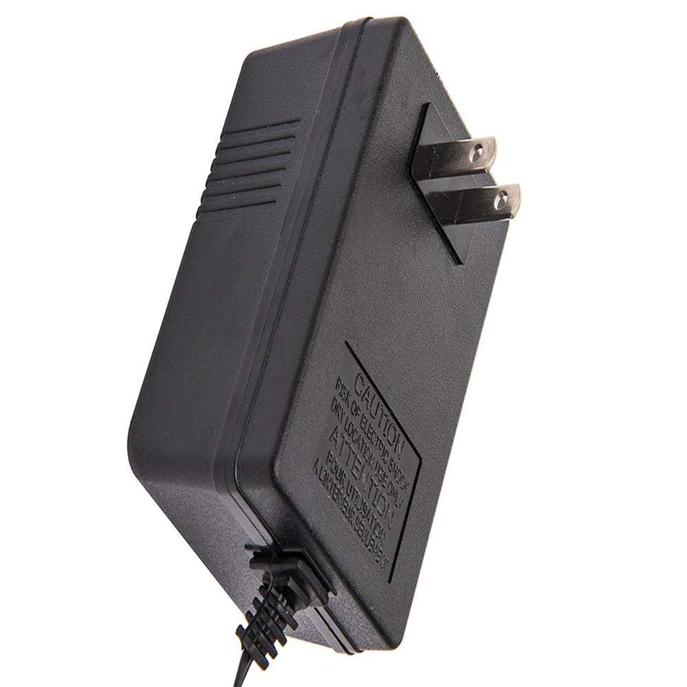 Cargador universal de 12 voltios para niños con orificio redondo con luz indicadora de carga, para una variedad de juguetes eléctricos para paseo en carro de bebé, adaptador de alimentación de batería 9