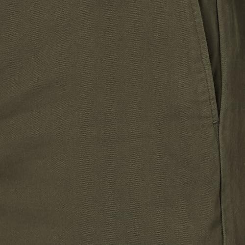 Image of Amazon Essentials Men's Classic-Fit 9 inch Cotton Twill Chino Shorts with Button-Through Pockets