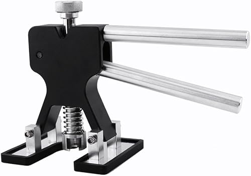 GS Auto Body Herramientas de reparación de abolladuras sin pintura Eliminación de abolladuras Negro Dent Lifter Dent Extractor de abolladuras