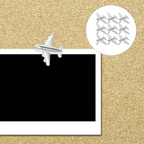 Chinchetas de avión para tablero de corcho y mapas 3D 8