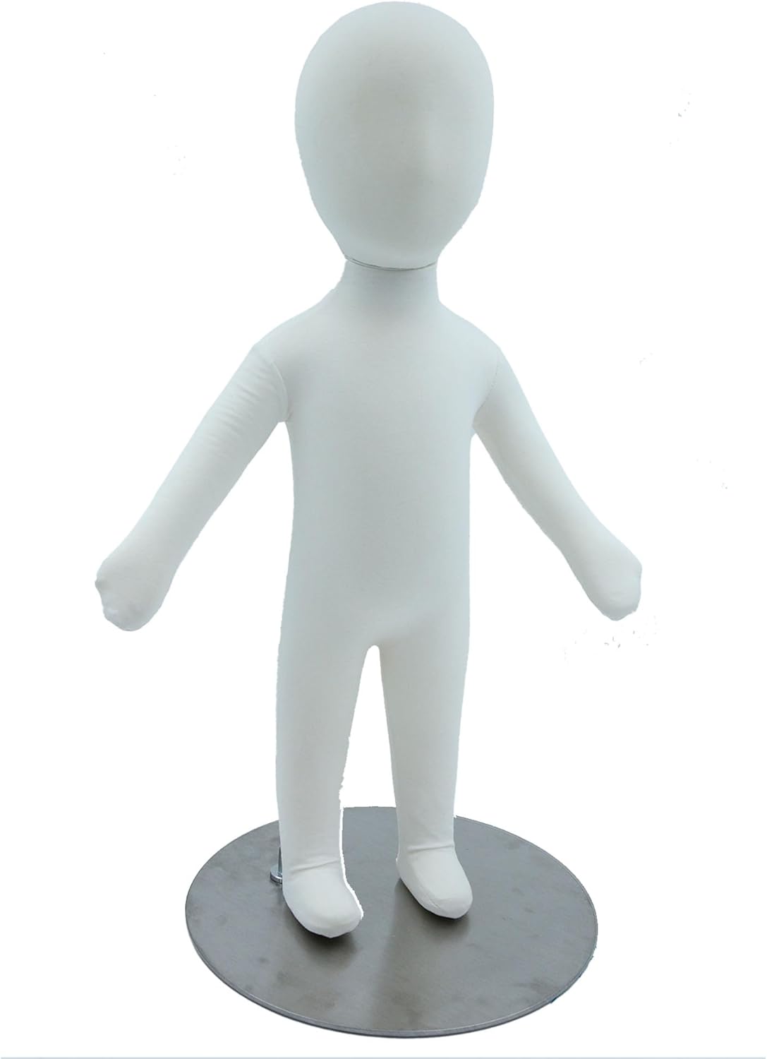 SSWBasics Baby Flexible Mannequin (3 Months) - 24" with Head, 18½" Without Head - Poseable Display with Sturdy Base Included