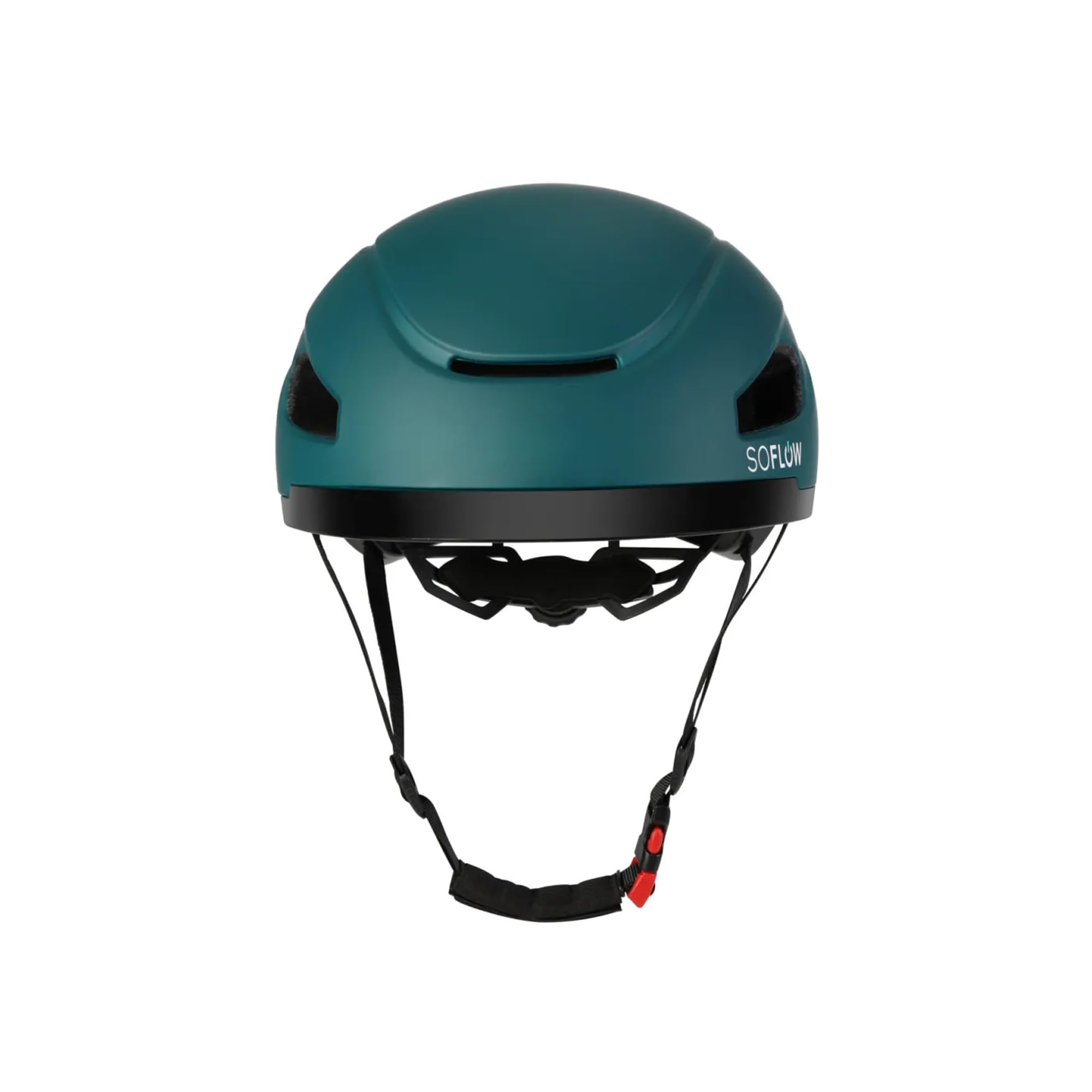 SoFlow Safe 'N' Drive Helm für Fahrräder, E-Scooter und Skateboards (Unisex, 55.5-59 cm, Türkis)