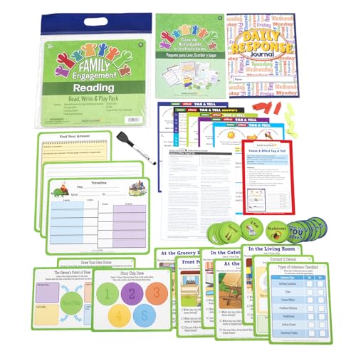 Image of Really Good Stuff Family Engagement Reading, Read, Write & Play Pack | Ages 10+, Grades 5+