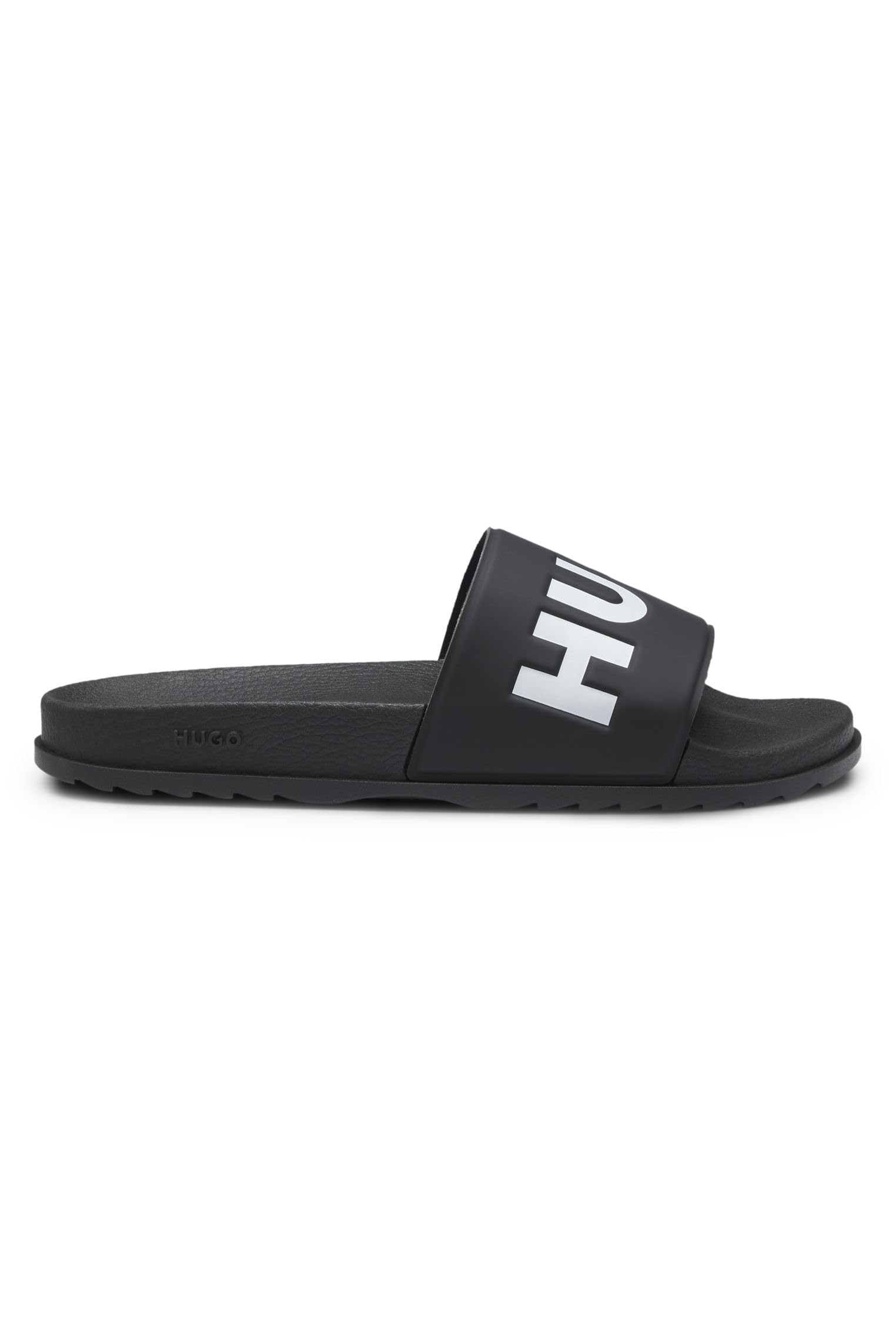 HUGO Mens Match it Slides with logo strap Size 2.5