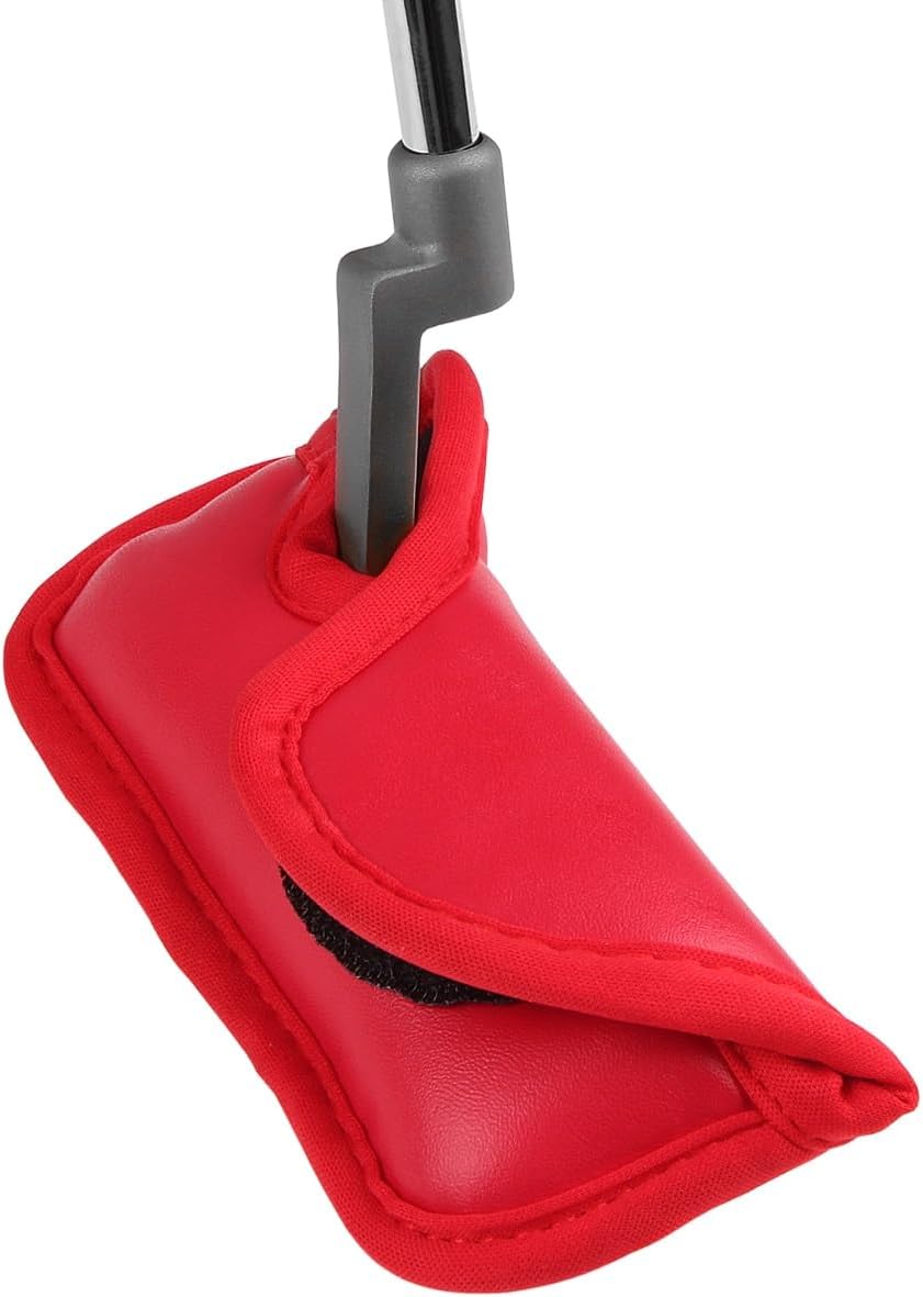 PU Leather Blade Putter Head Covers (Fits Most Right-Handed Heel-Shafted Blade Putters)