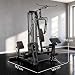 Imagen de SPORTNOW Estación de Potencia Mariposa lat pulldown 65 kg Pesas Cuerda