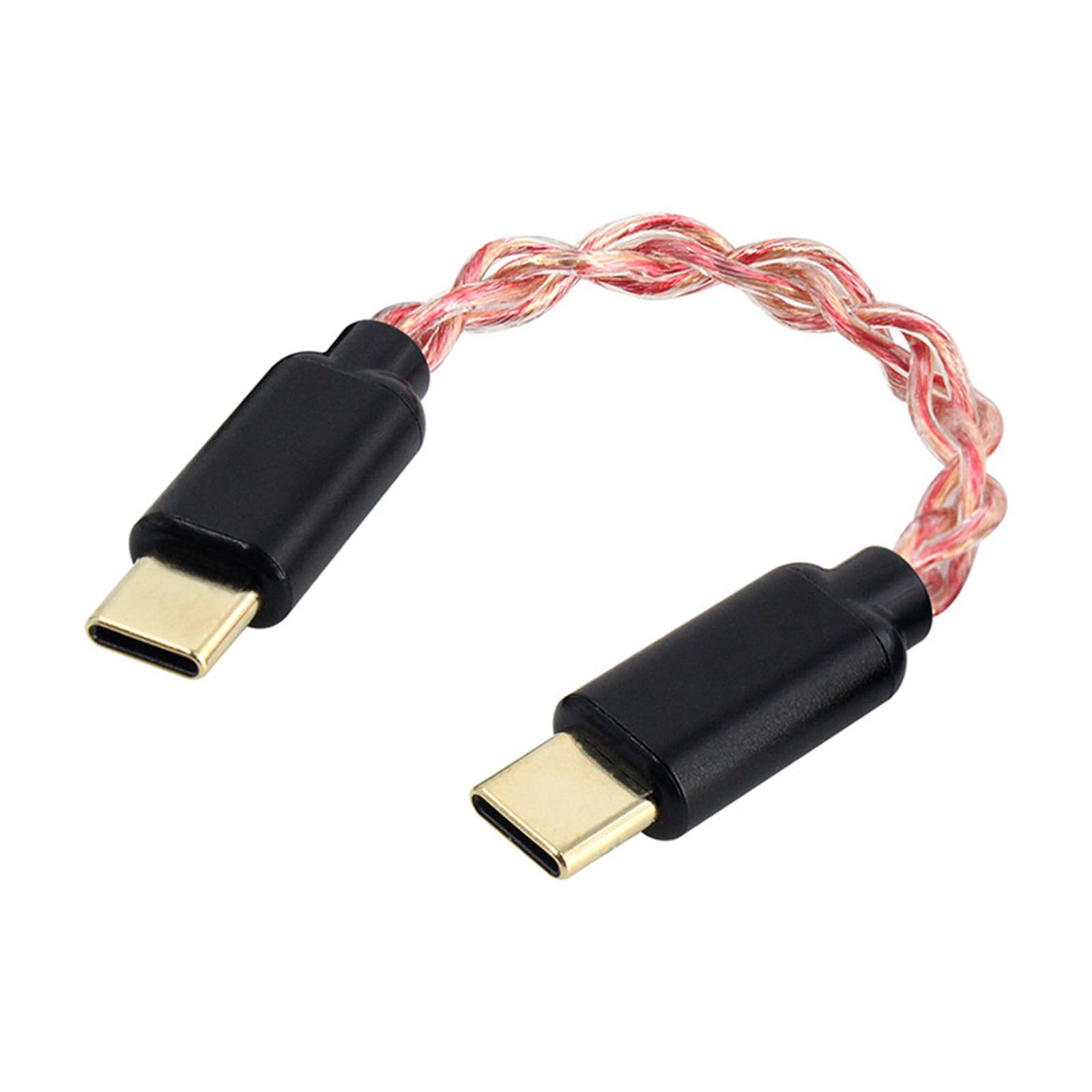 Adaptador de sonido USB C para evitar cortes de audio con cable de sonido resistente móvil 8