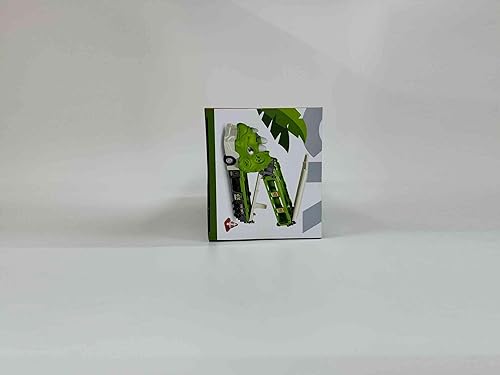 Miniatura 12 de FRUSE Juguete de automóvil para niños de 3, 4, 5 años, camión de dinosaurio 7 en 1, juguete de dinosaurio plegable con 6 autos dinosaurios, 12