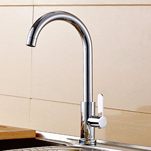 Copper kitchen sink faucet single cold kitchen sink faucet laundry sink