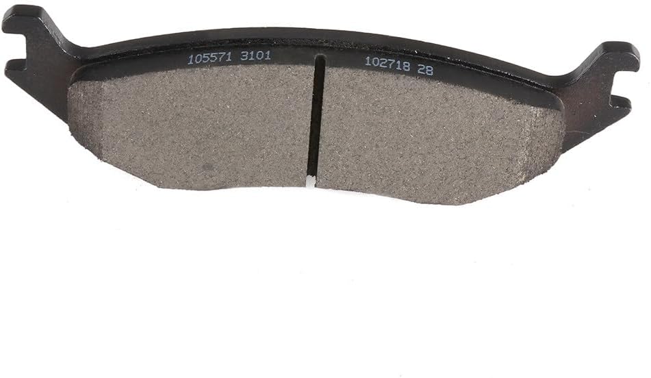 ECCPP D967-7869 4pcs Rear Semi Metallic Disc Brake Pad Set Fit For Chrysler Aspen 2007-2009,For Dodge Dakota 2010,For Dodge For Durango 2003-2009,For Dodge Ram 1500 2002-2010,For Ram 1500 2011-2018