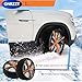 Snow Socks for Tires, Auto Socks for Car Tires,Automotive Snow Socks,Great Alternative to Snow Chains for Cars, Snowy Road Car Textile Winter Emergency Kit (2 Packs) - Size L