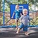 GemonExe Trampoline Basketball Hoop Attachment,Includes2 Mini Basketball and Pump, Universal Basketball Hoop for Trampoline,Easy Installation|Waterproof|Soft Materials|Breakaway Rim|Safe Dunking