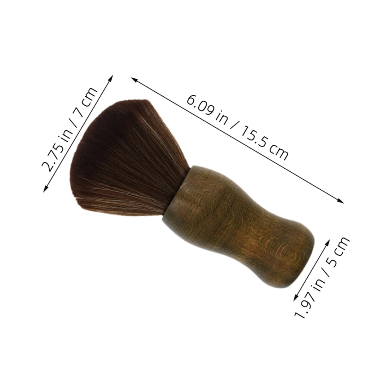 Spazzola per Pulizia Vinile Antistatica Manico in Legno 2 Pezzi | Set 2 Pezzi, Setole Morbide per Polvere e Precisione, per Disco e Puntina del Giradischi