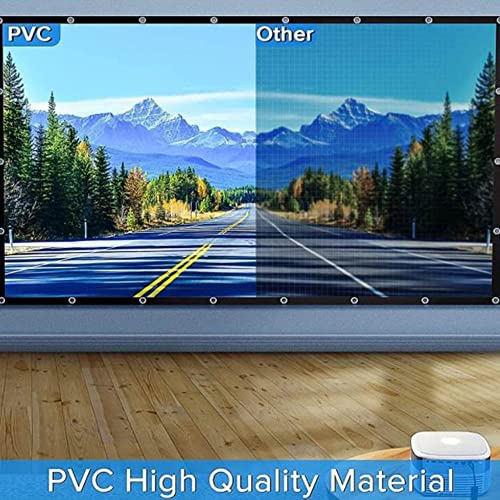 Pantalla para proyector plegable 50-250 pulgadas 16:9 HD miniatura 3