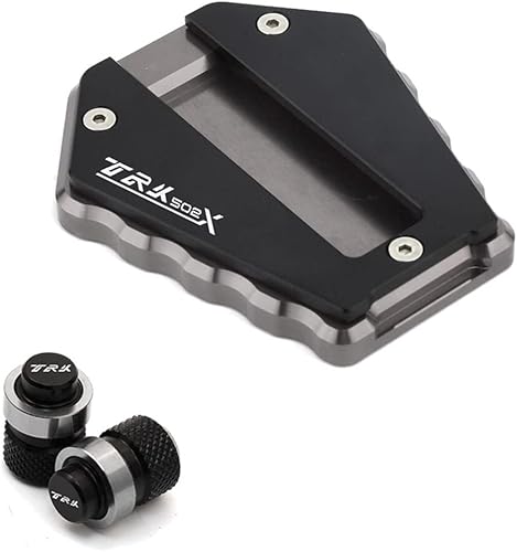 SCUUBE Para Benelli TRK502X TRK502 X 502X 2017-2020 2021 2022 Soporte lateral de pie de motocicleta Placa de soporte ampliadora Placa de soporte CNC