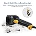 TEEMI 2D Barcode Scanner USB Wired Virtual COM Handheld Automatic QR Data Matrix PDF417 Maxi IMB bar Codes Imager Global Shutter Computer Screen Scan for Windows Mac and Linux PC POS, No Stand