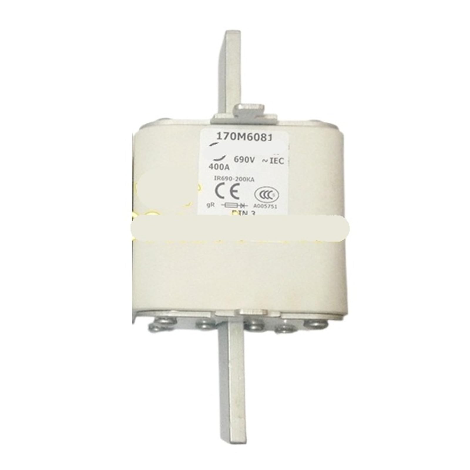 Fusible 170M6081 400A 690V cartouche de protection armoire électrique