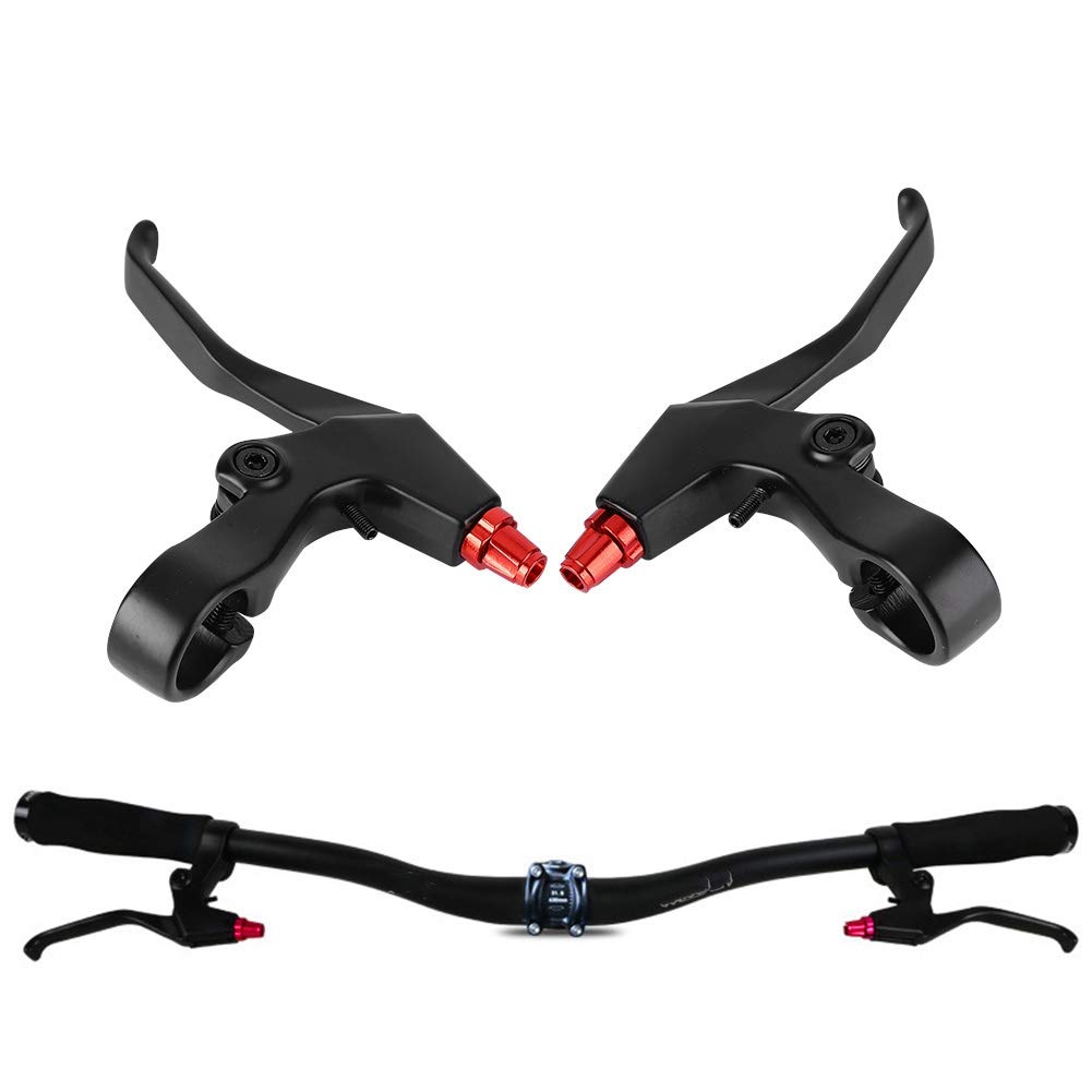 Leva del freno per bicicletta, dimensioni: 22,2 mm/mm, colore: argento