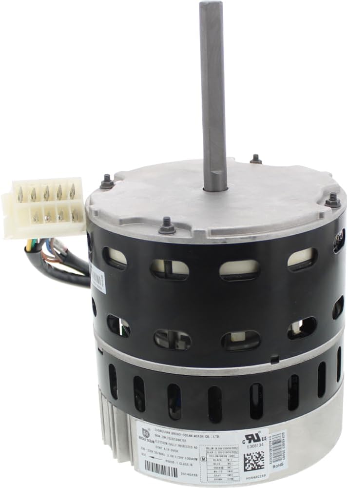 KMSAH013C02 - OEM Upgraded 1/2HP Furnace Blower Motor Replaces Zhongshan Broad-Ocean