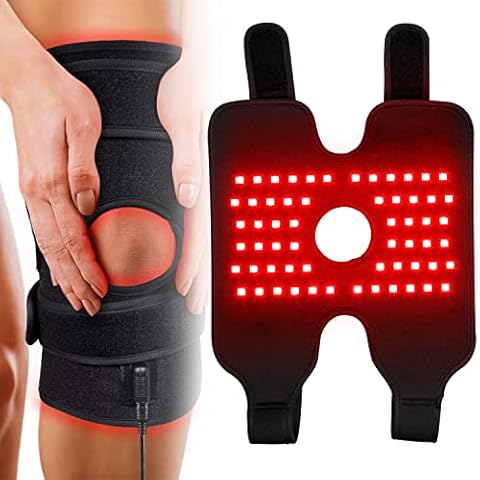 TUOYR Near Infrared Red Light Therapy Warp Devices for Knee Joint Pain Relief LED 880NM Wearable Elbow Light Therapy Pads Home Use FDA Cleared Device Cover